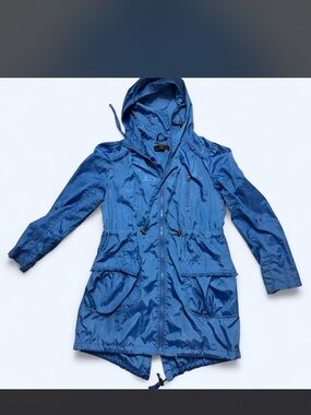 New Look Bright Blue Raincoat